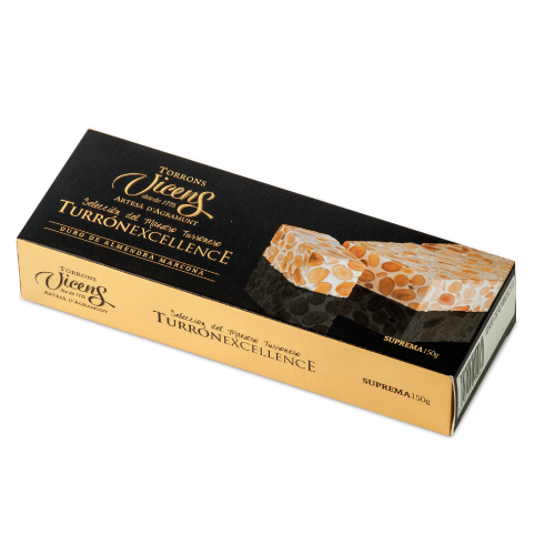 Turrón Duro de Almendra Marcona Vicens Estuche 150 Gr.