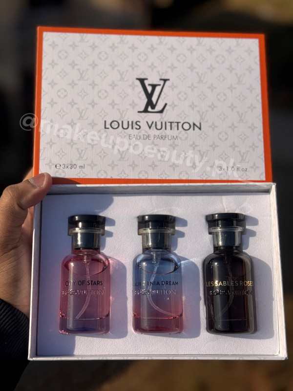 Louis Vuitton EDP 3 in 1 Perfume gift set with LV bag. - image 3