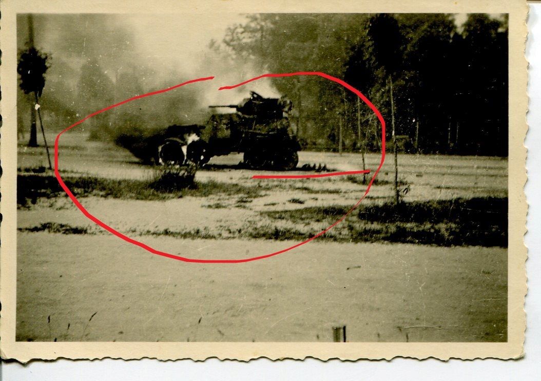 russian panzerkampfwagen БА-10 1941