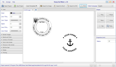 Stamp Seal Maker 3.189 (x64) Multilingual