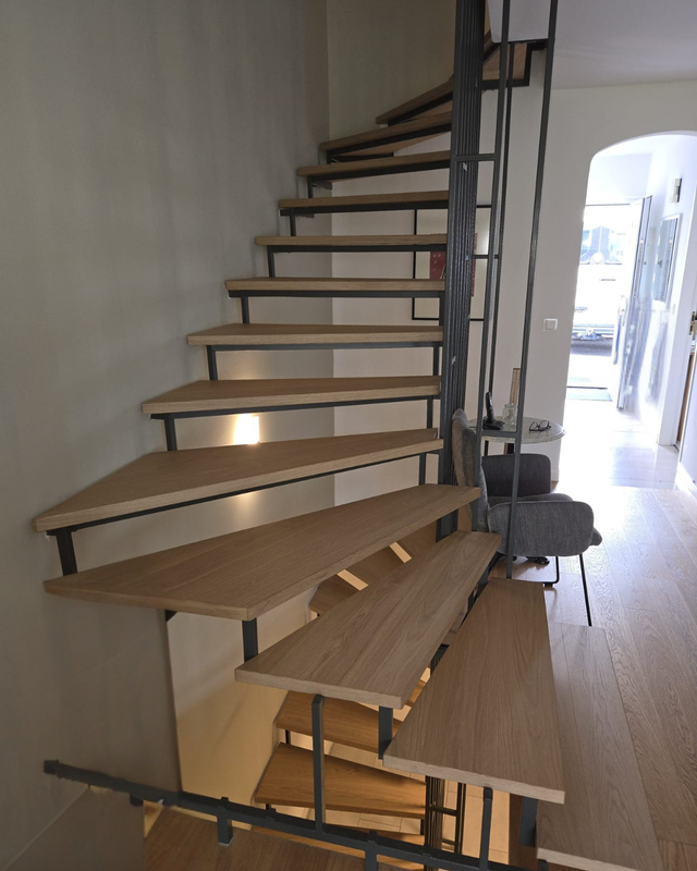 Treppe nachher