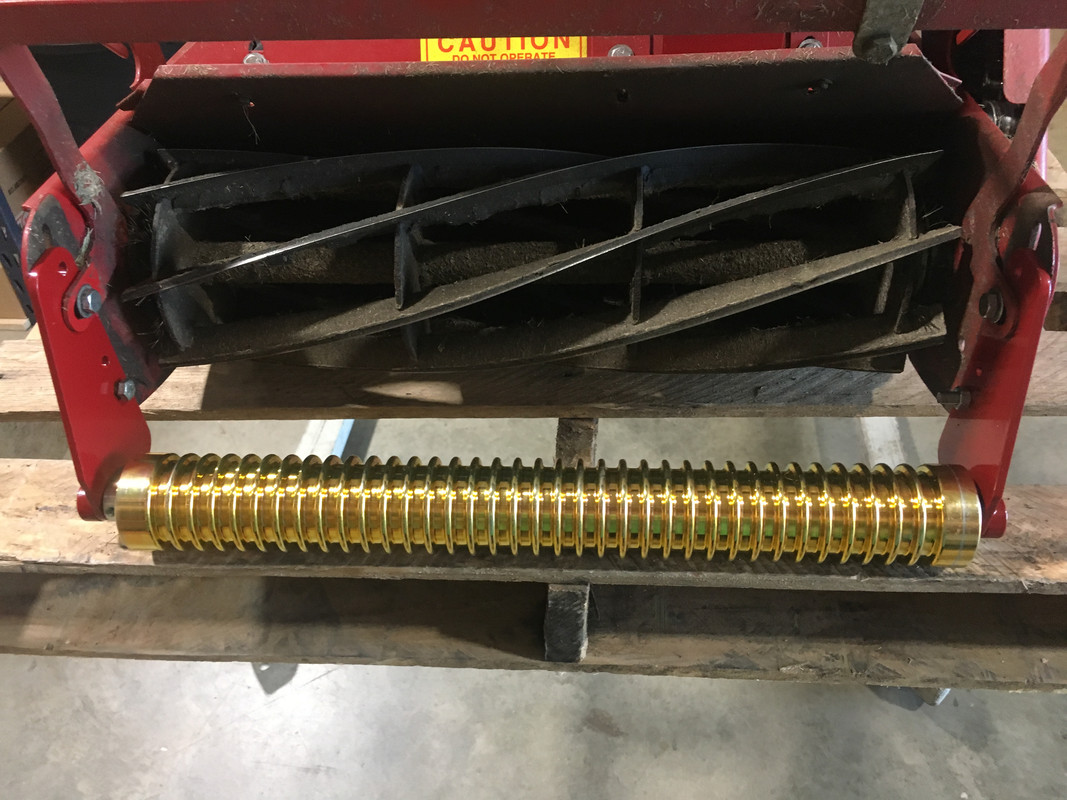 ReelRollers Grooved Front Rollers for Tru-Cut, Trimmer & McLane