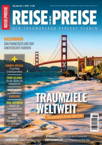 Cover: Reise und Preise Magazin Mai-Juli No 02 2024