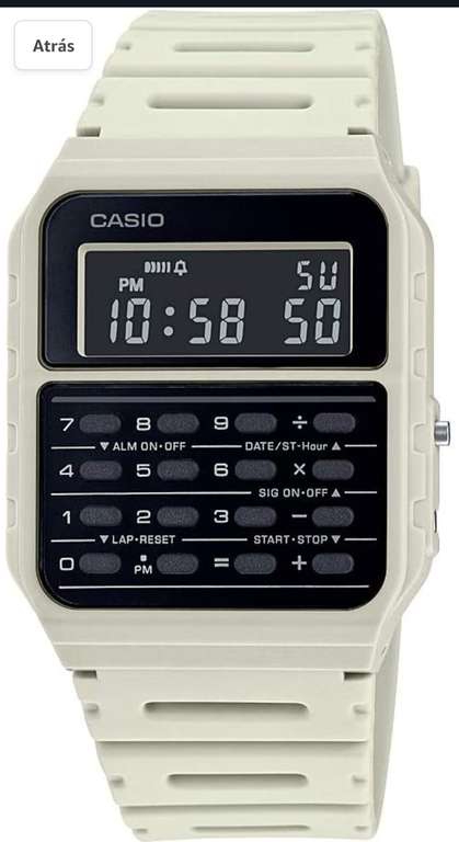 Amazon: Casio Reloj calculadora color Beige 
