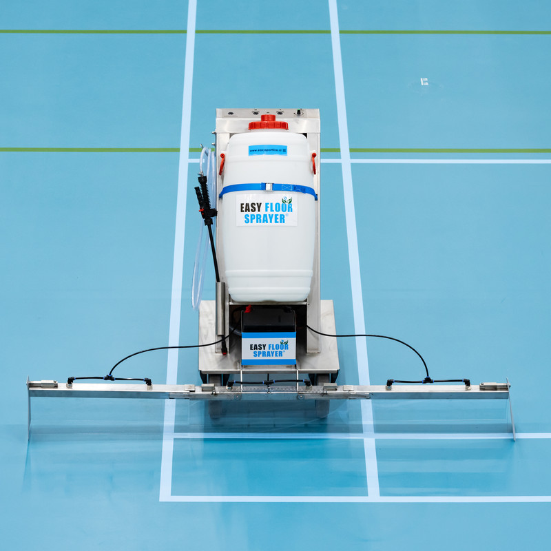 Easy Floor Sprayer in gebruik