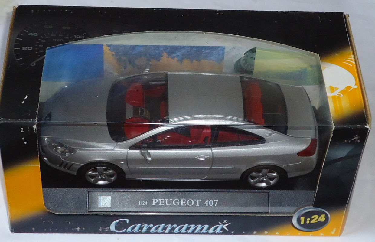 Peugeot-407 Coupe коробка