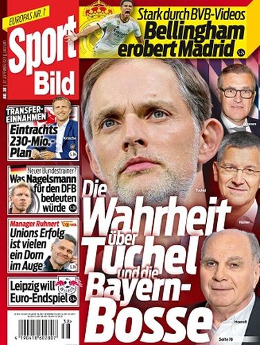 Cover: Sport Bild Magazin No 38 vom 20  September 2023