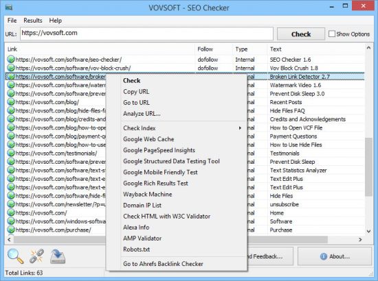 VovSoft SEO Checker 6.5 Th-NWr-TUu-Lj5o-D0n1l1xn-Dmwjwmif-VFYt-EM