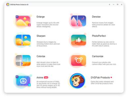 DVDFab Photo Enhancer AI 1.0.2.3 (x64) Multilingual