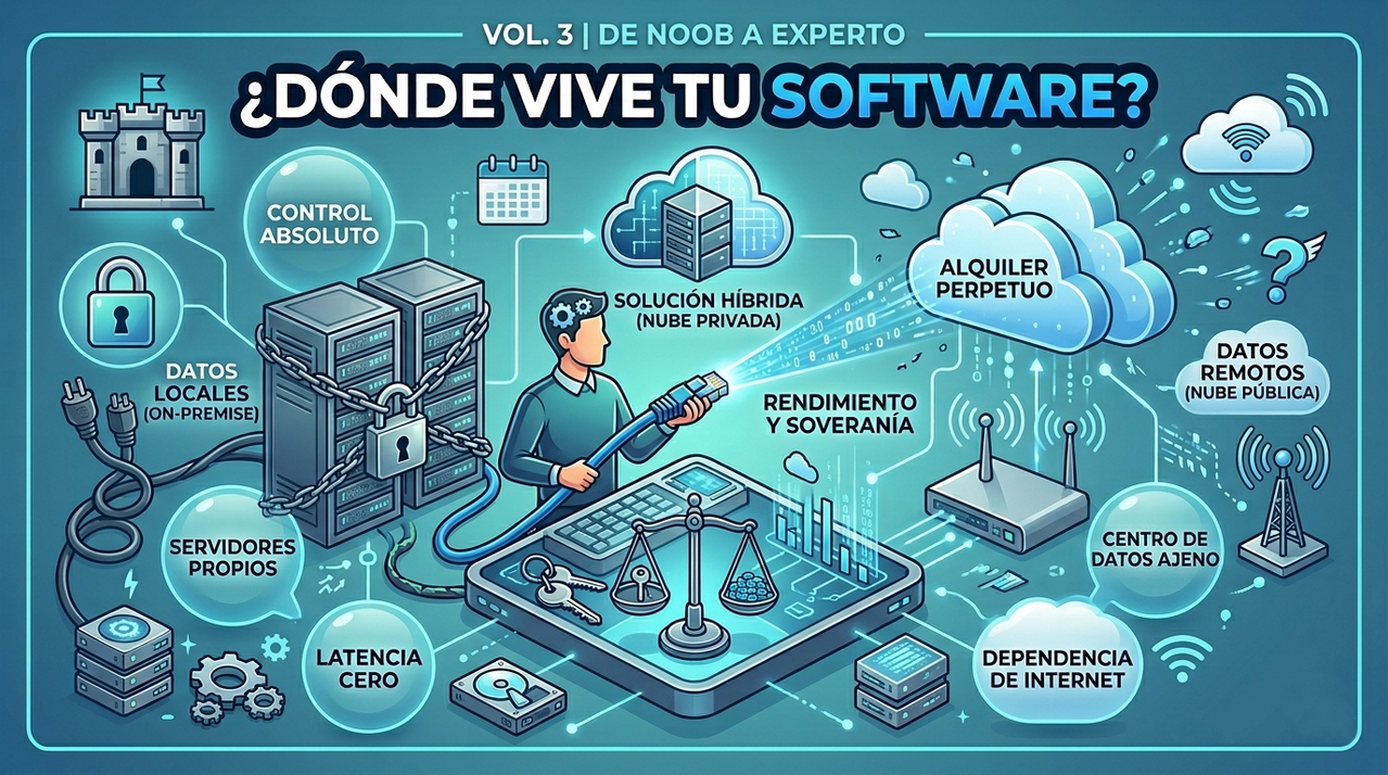 Capítulo 3: ¿Dónde vive tu software? El dilema entre el Servidor Local y la Nube