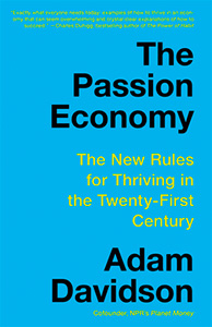 The cover for The Passion Economy