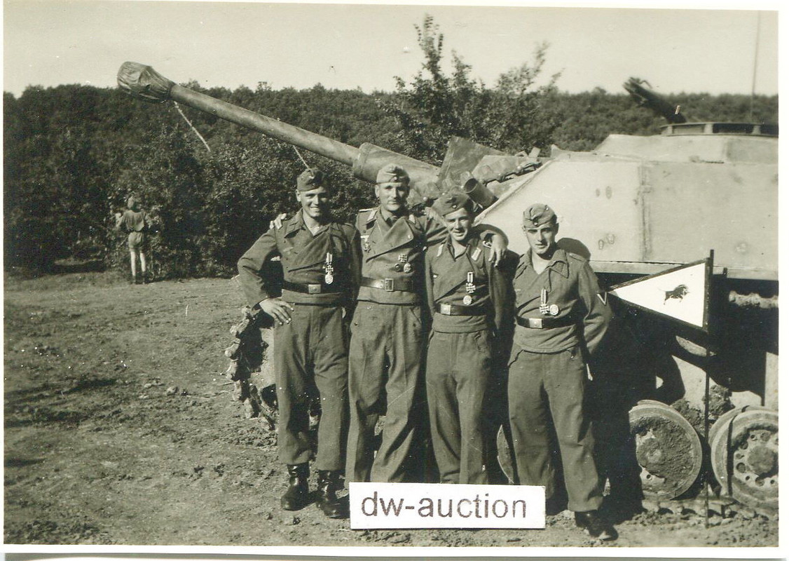 Sturmgeschütz Abt. 191 , Olt. H. Heinzle nach DK