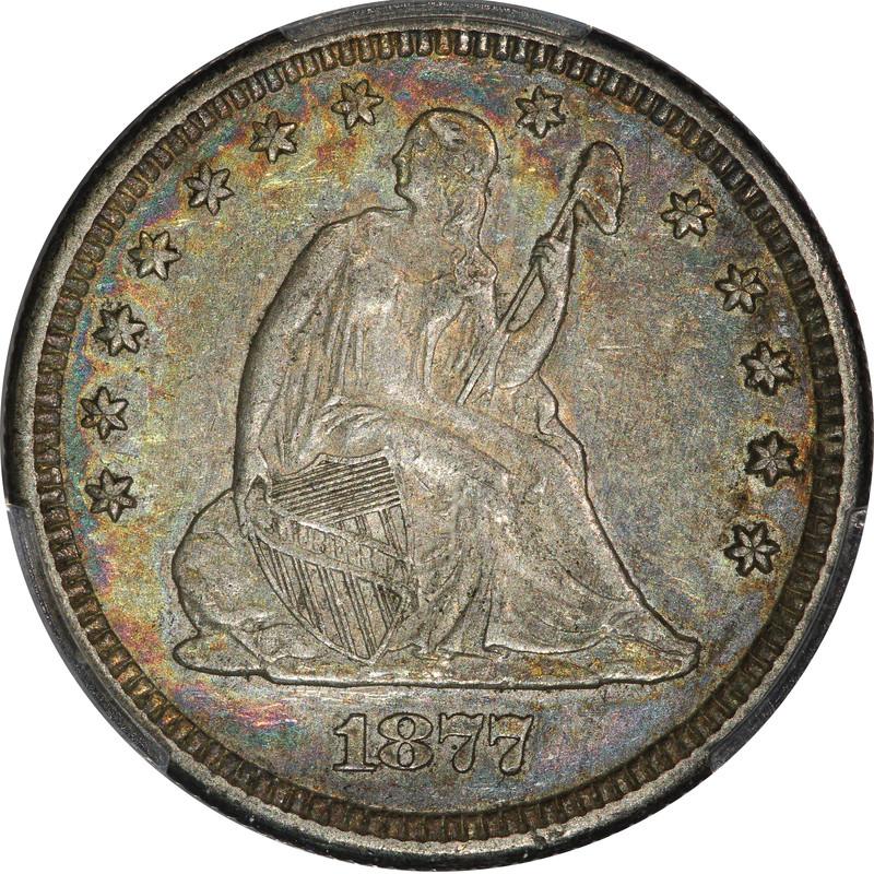 1877 Quarter obv