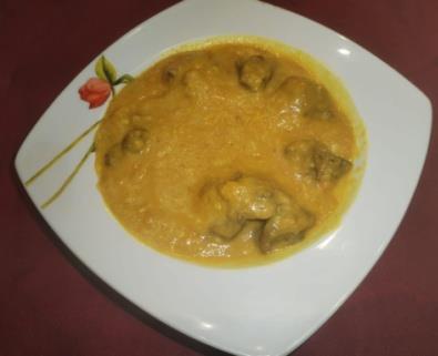 Agnello korma