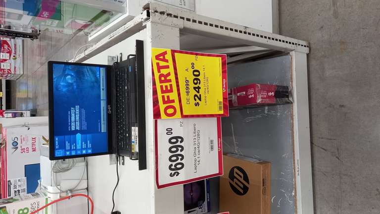 Laptops en oferta Soriana Texcoco Centro Desde $2490 
