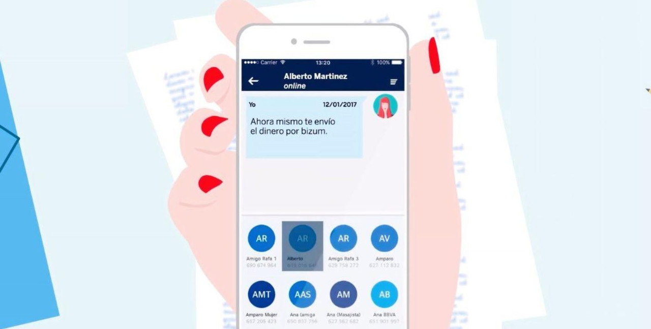 Clientes de BBVA ya pueden enviar dinero a través de WhatsApp y Telegram