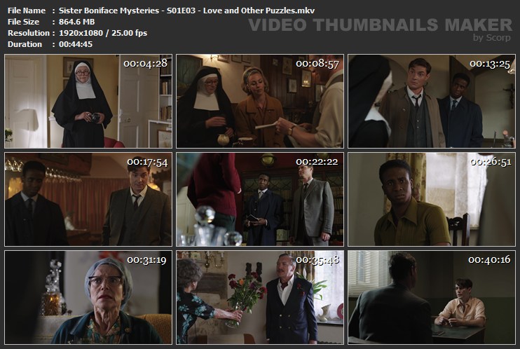 Sister Boniface Mysteries - S01E03 - Love and Other Puzzles.mkv