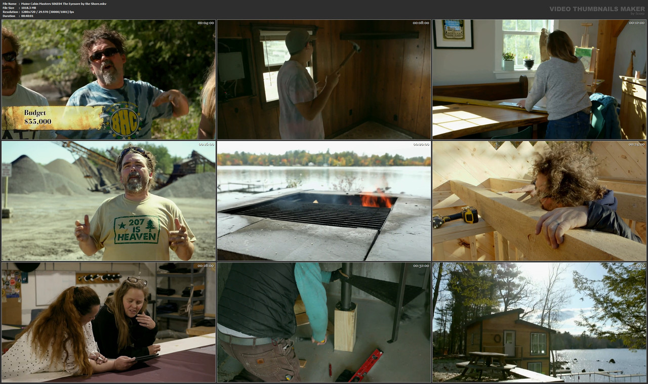 Maine Cabin Masters S06E04 The Eyesore by the Shore.mkv