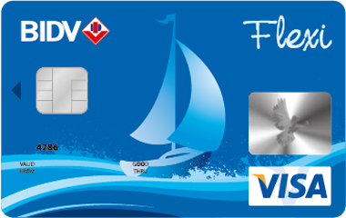 Thẻ tín dụng BIDV Visa Flexi