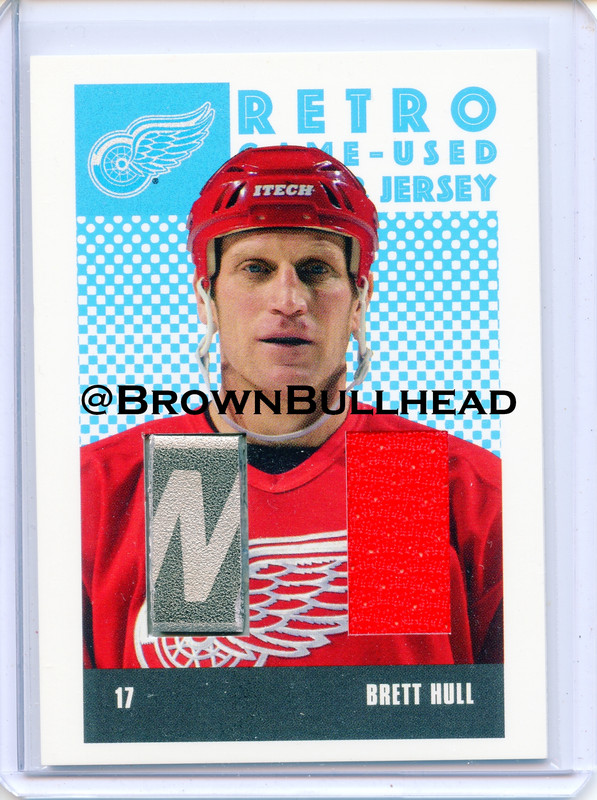 Stick Jersey RSJ-05 Brett Hull Detroit Red Wings COPY 6A