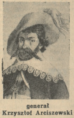 XXXVI- generał Krzysztof Arciszewski.