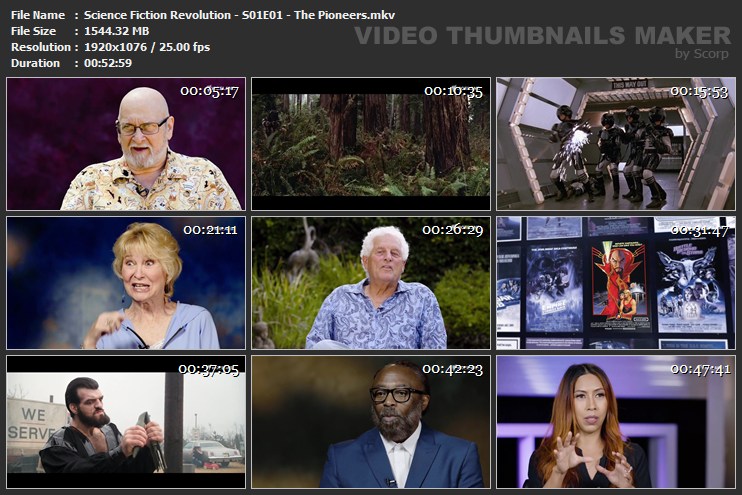 Science Fiction Revolution S01E01 The Pioneers mkv
