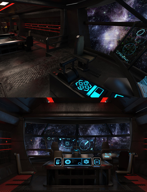 Captain's Space Cockpit