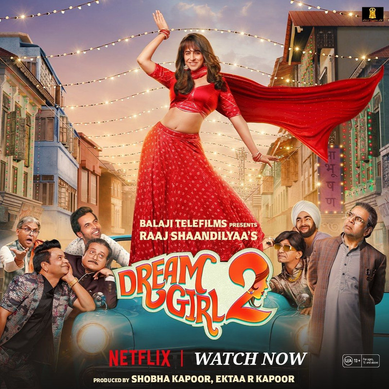 Dream Girl 2 2023 Hindi Full Movie 1080p | 720p | HEVC | 480p NF HDRip ESub Download