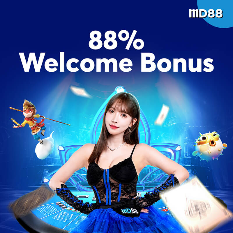 88% Welcome Bonus ##Slot Game Lover ? Join us now, get up to MYR 800 bonus with low turnover !
