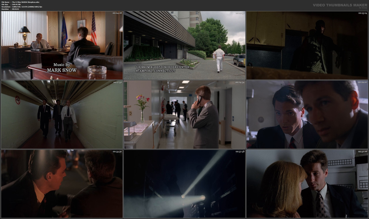 The X-Files S02E04 Sleepless.mkv