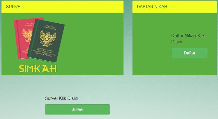 Daftar nikah online