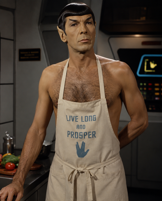 Spock in Apron