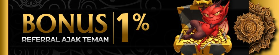 BONUS REFFERAL 1%