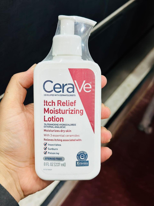 Cera ve Itch Relief Moisturizing Lotion