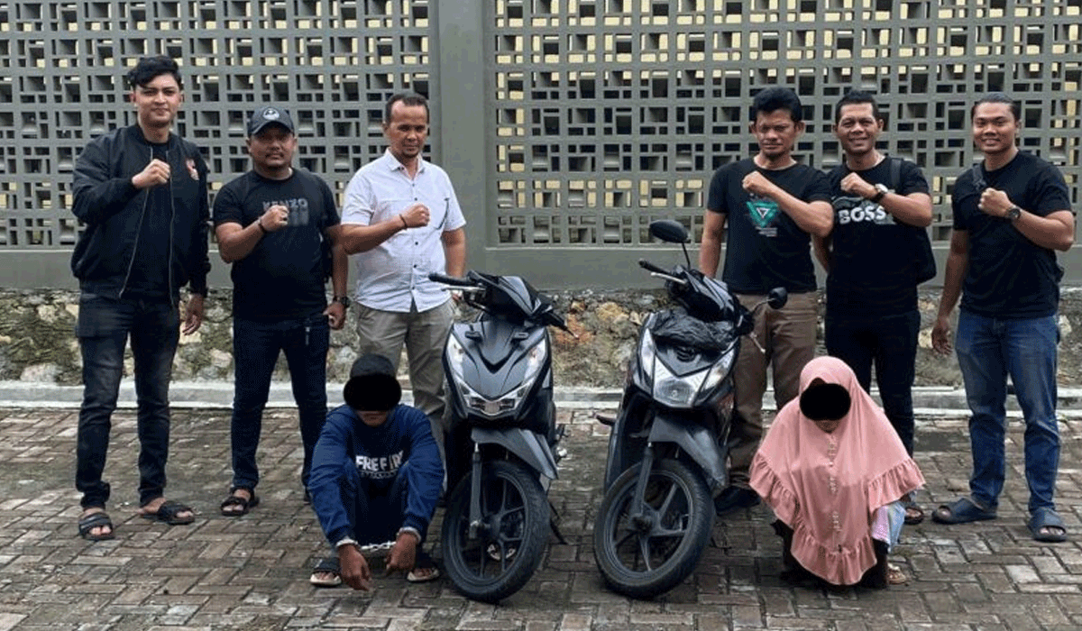 Pembantu Nekat Curi Motor Majikan Saat Salat Subuh di Banda Aceh