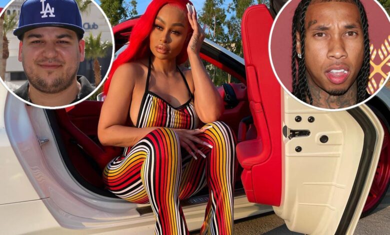 Blac Chyna se queja de que no recibe manutención de sus ex Rob Kardashian y Tyga