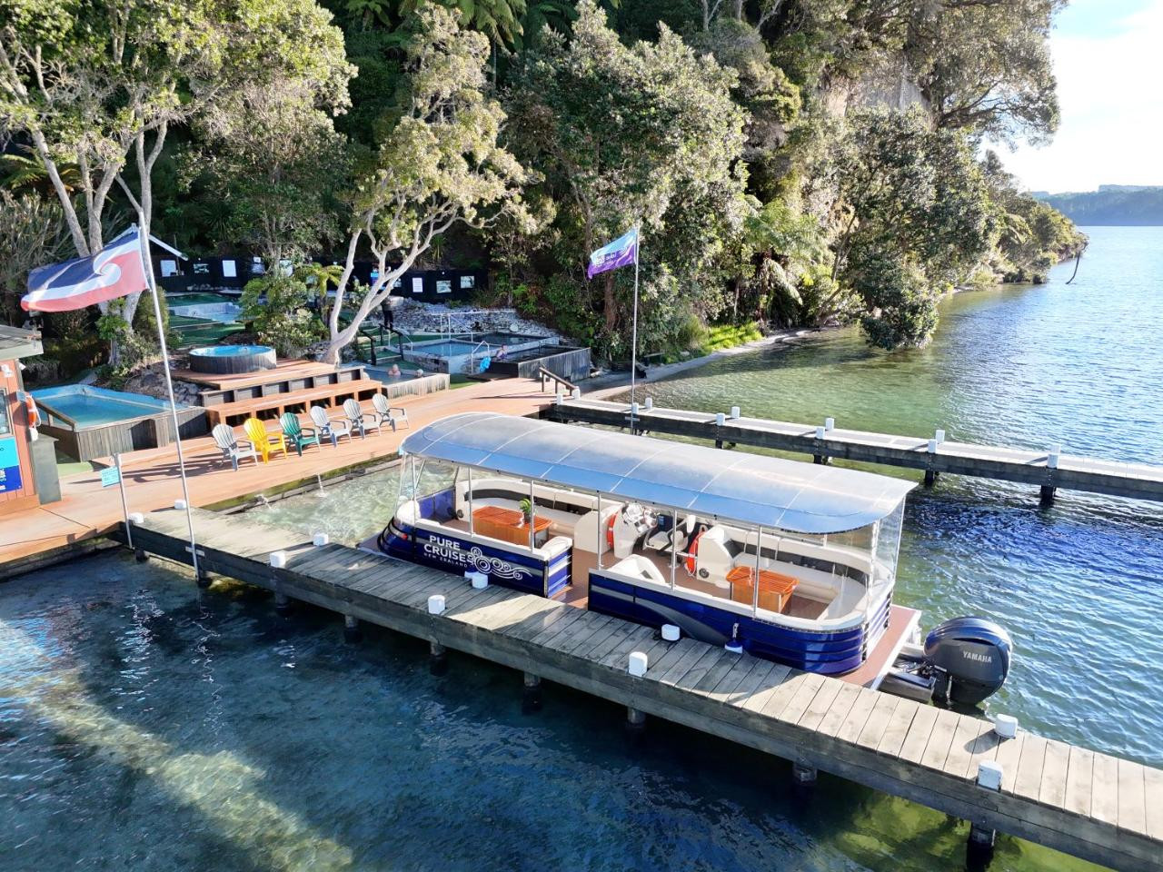 Lake Rotoiti Water Shuttle Cruise and Hot Pools Experience | Shaara Deals 