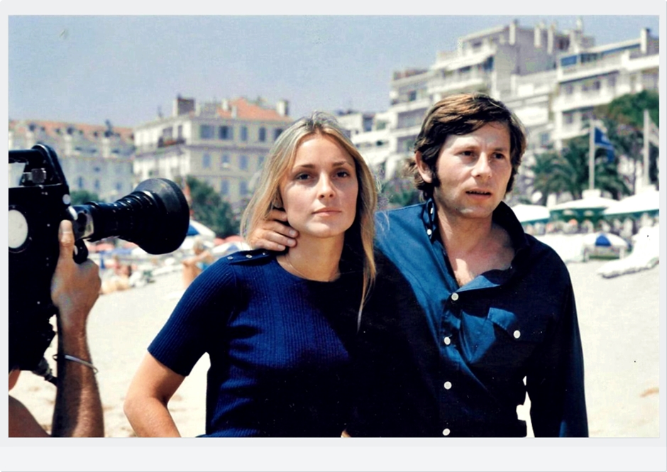 Flickr/R. Polanski i Š. Tejt, 1968.