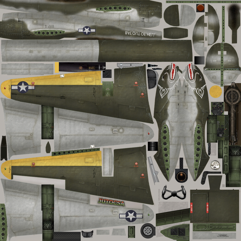 P-38F Bat out of hell