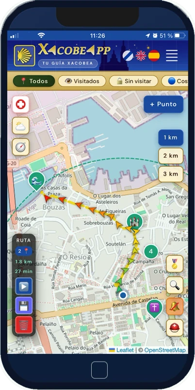 Xacobeapp screenshot