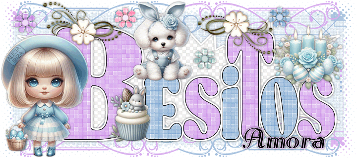 Besos Whimsy Easter amora