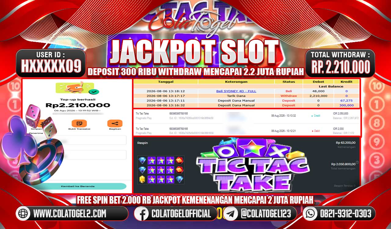 JACKPOT SLOT GACORR!!