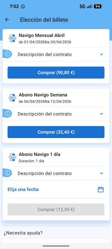 Tickets y abonos de transporte - app Île de France mobilités - Información tickets y tarjetas de transportes - París - Foro Francia