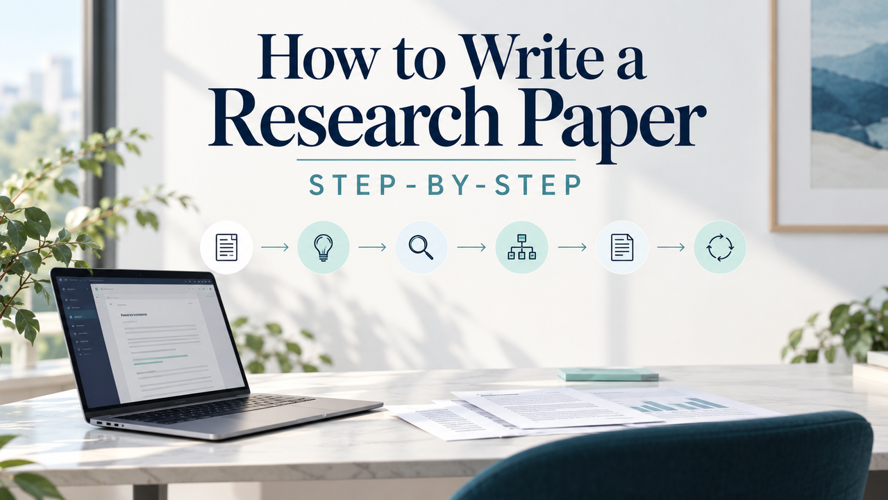 How to Write a Research Paper Step-by-Step
