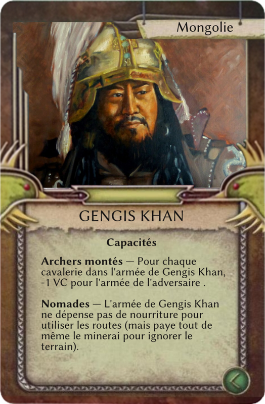 [Clash of Cultures] Nouvelles Civivilizations  Gengis-Khan