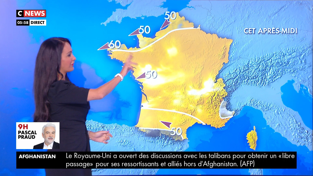 09.01 - 04.57.00 - Météo de 5h56. Prévisions météo pour les prochains....ts_snapshot_00.04.23.465