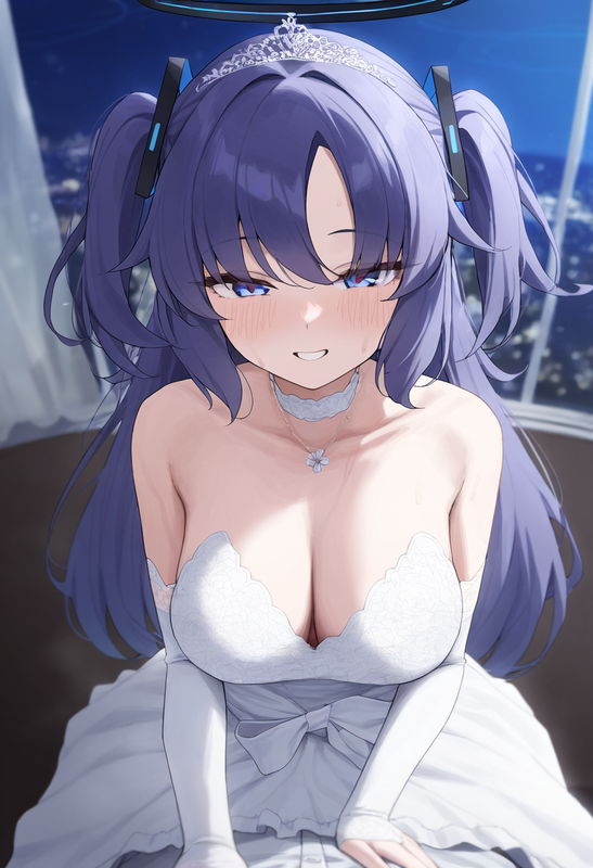 1girl, yuuka(blue archive, blue archive, alternate costume, healthyman, bishoujo s-1284274384