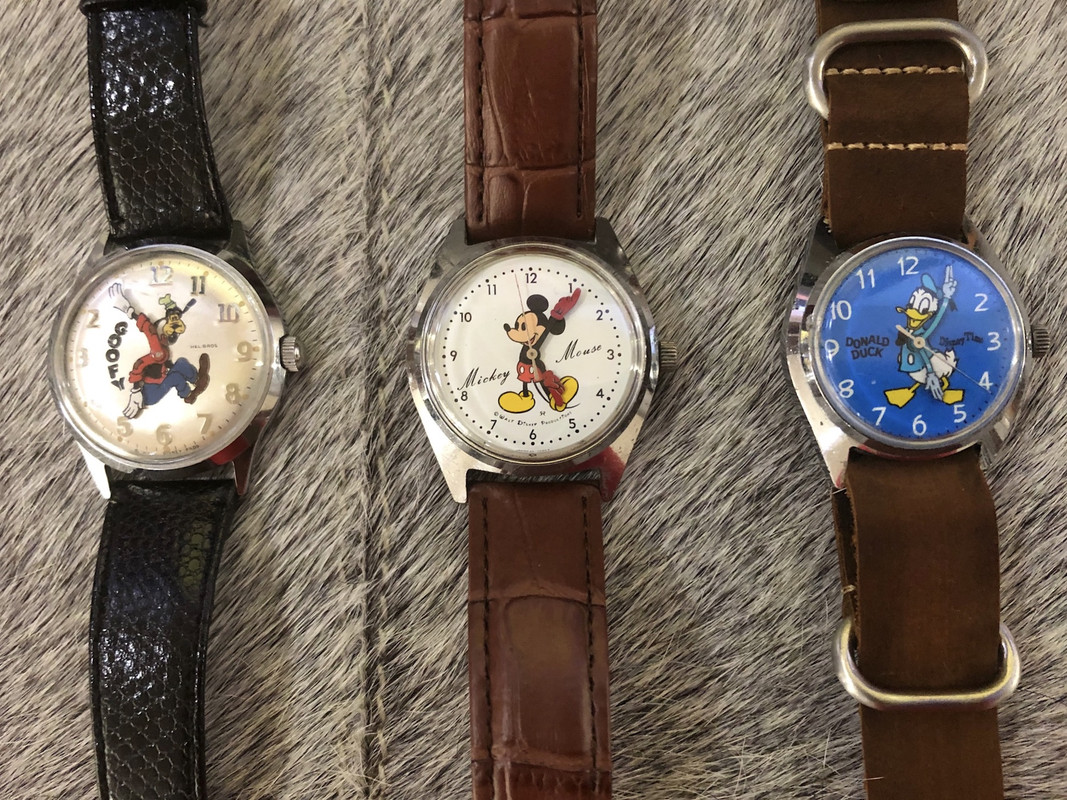 seiko donald duck watch