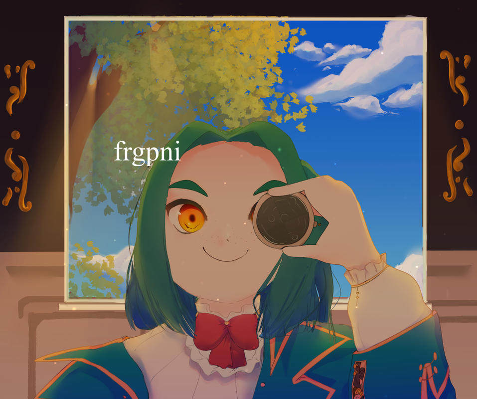 Personnage au nom de Gilbert déssiné dans une scène dramatique.