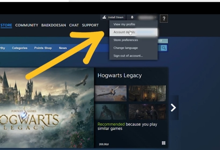 فتح المحفظة